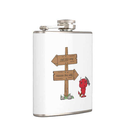 Der kleine Teufel Flachmann (Rechts)