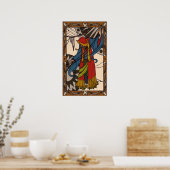 Der kleine Traum - Sinti und Roma Fortune Teller Poster (Küche)