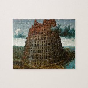 Der kleine Turm von Babel von Pieter Bruegel Puzzle