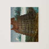 Der kleine Turm von Babel von Pieter Bruegel Puzzle (Vertikal)