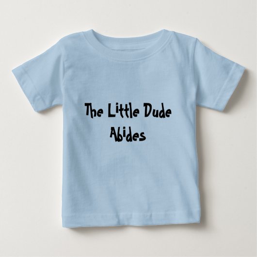 Der kleine Typ Baby T-shirt (Vorderseite)