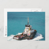 Der kleine Umarmer, der Postkarte haben könnte (Vorne/Hinten)