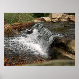 Der kleine Wasserfall Poster