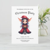 Der kleine Weihnachtsbote. Einladung (Stehend Vorderseite)