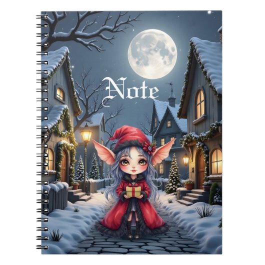 Der kleine Weihnachtsbote. Notizblock (Vorderseite)