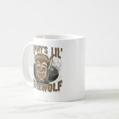 Der kleine Werewolf der Mama Kaffeetasse (Vorderseite Links)