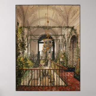 Der kleine Wintergarten von Kaiserin Alexandra Poster