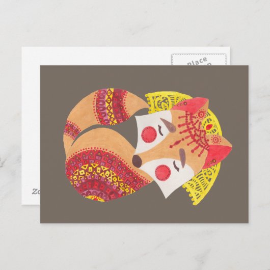 Der kleine Wolf Postkarte (Vorne/Hinten)