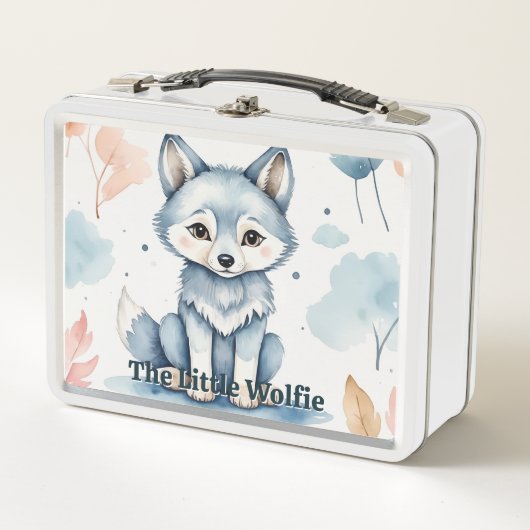Der kleine Wolfie Metall Brotdose (Vorderseite)