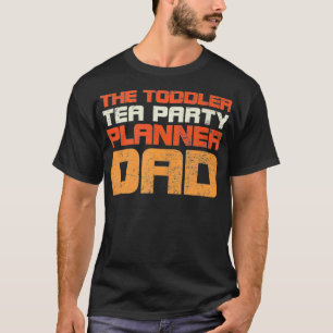 Der Kleinkind Tee Party Planner Vater Retro Style