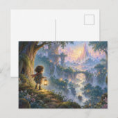 Der kleinste Abenteuerwald Postkarte (Vorne/Hinten)