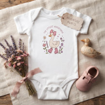 Der kleinste Abenteurer Süße Enten-Baby-Body