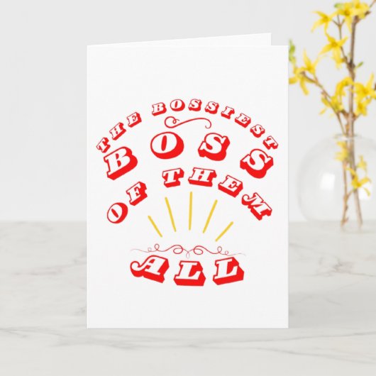 Der kleinste Boss von ihnen Karte (Gelbe Blume)