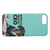 Der kleinste CEO der Welt, niedliche lustige Dacke Case-Mate iPhone Hülle (Rückseite (Horizontal))