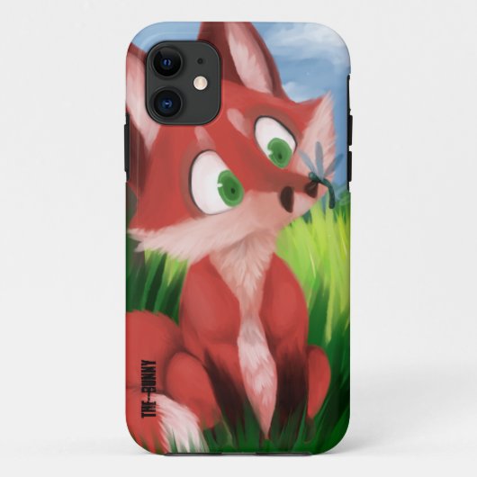 Der kleinste Fox iphone Fall Case-Mate iPhone Hülle (Rückseite)