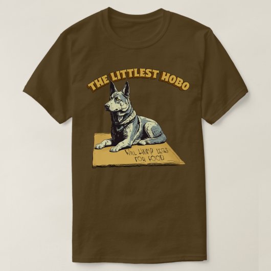 Der kleinste Hobo T-Shirt (Design vorne)
