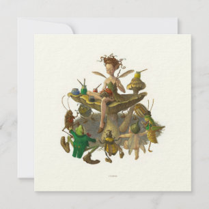 "Der kleinste Künstler" Flache Grußkarte Karte