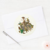 „Der kleinste Künstler“-Sticker Runder Aufkleber (Umschlag)