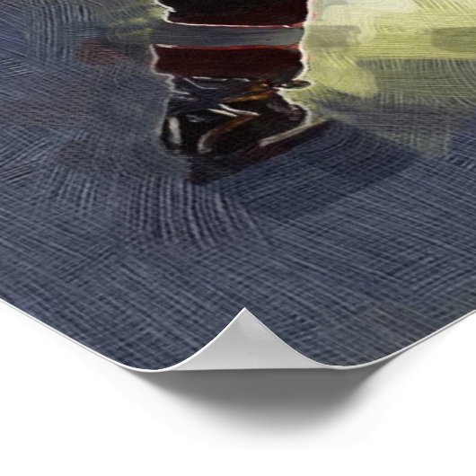 Der kleinste Puck Poster (Ecke)