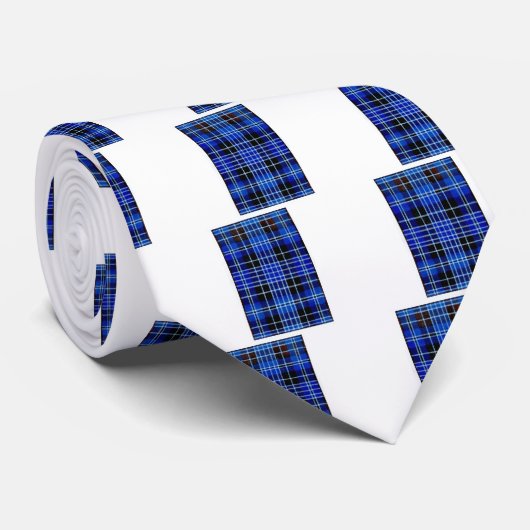 "DER KLERUS" TARTAN KRAWATTE (Gerollt)