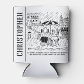 Der Klimawandel beeinflusst einen Urlaub Dosenkühler (Vorderseite)