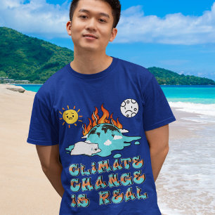 Der Klimawandel ist die wirkliche globale Erwärmun T-Shirt