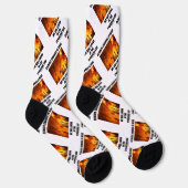 Der Klimawandel ist die Zeit der Pyrocen Socken (Rechts)