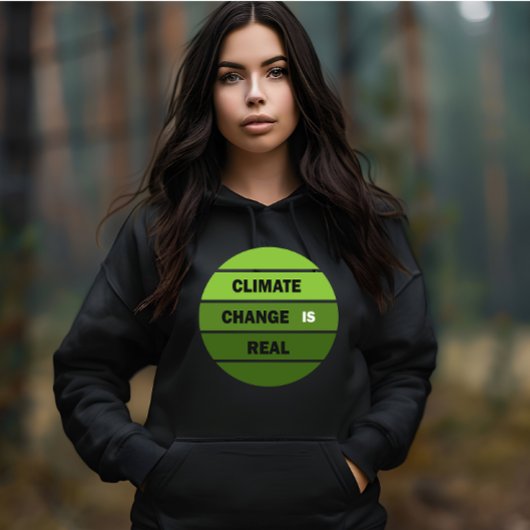 Der Klimawandel ist ein echtes Umweltbewusstsein Hoodie