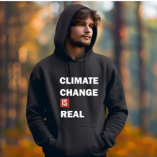 Der Klimawandel ist ein echtes Umweltbewusstsein Hoodie