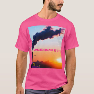 Der Klimawandel ist eine echte Rettung des Planete T-Shirt