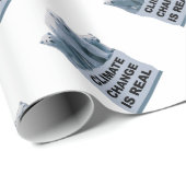 DER KLIMAWANDEL IST WIRKLICH GESCHENKPAPIER (Rolleneckpunkt)