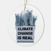 DER KLIMAWANDEL IST WIRKLICH KERAMIK ORNAMENT (Links)