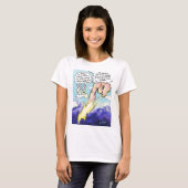 Der Klimawandel kann Gottes Schuld sein! - T-Shirt (Vorne ganz)