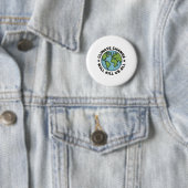 Der Klimawandel wird uns alle erdliebenen Planeten Button (Beispiel)