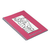 Der Klotz des Buch-Liebhaber-Lesers; Notizblock (Rechte Seite)