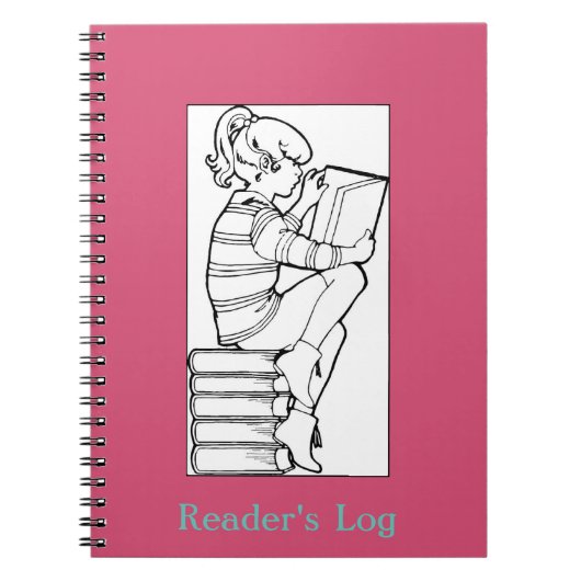 Der Klotz des Buch-Liebhaber-Lesers; Notizblock (Vorderseite)