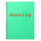 Der Klotz-laufende Notizblock (Vorderseite)