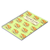 Der Klotz-personalisierter Betrieb des Notizblock (Linke Seite)