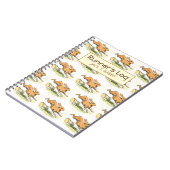 Der Klotz-personalisierter Betrieb des Notizblock (Linke Seite)