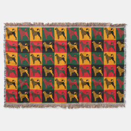 Der kluge portugiesische Wasserhund Decke