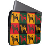 Der kluge portugiesische Wasserhund Laptopschutzhülle (Vorne Rechts)