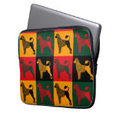 Der kluge portugiesische Wasserhund Laptopschutzhülle (Vorderseite Links)