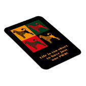 Der kluge portugiesische Wasserhund Magnet (Rechte Seite)