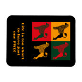 Der kluge portugiesische Wasserhund Magnet (Horizontal)