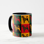Der kluge portugiesische Wasserhund Tasse (Vorderseite Links)