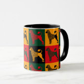 Der kluge portugiesische Wasserhund Tasse (VorderseiteRechts)