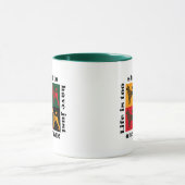 Der kluge portugiesische Wasserhund Tasse (Zentrum)