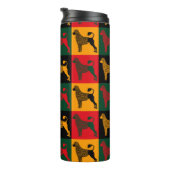 Der kluge portugiesische Wasserhund Thermosbecher (Nach rechts gedreht)