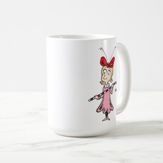 Der Knackpunkt | Cindy-Lou Who - Holding Candy Can Kaffeetasse (VorderseiteRechts)