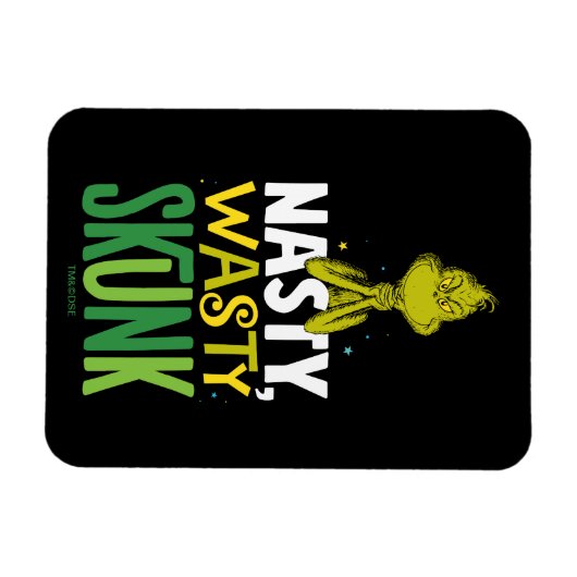 Der Knackpunkt | Ekliger Abfall Skunk Magnet (Horizontal)